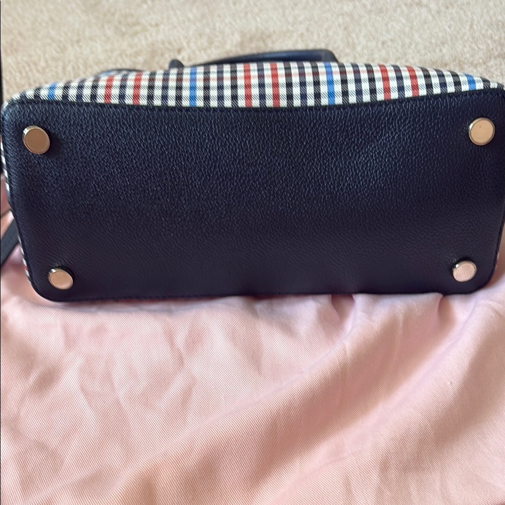Kate Spade Navy Checkered Women's Bag - Picture 11 of 12